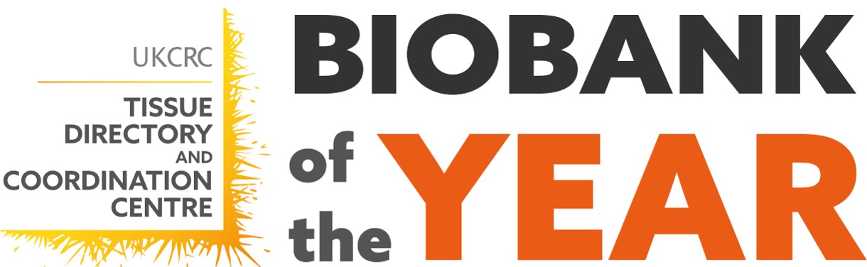 Biobank of the year award logo