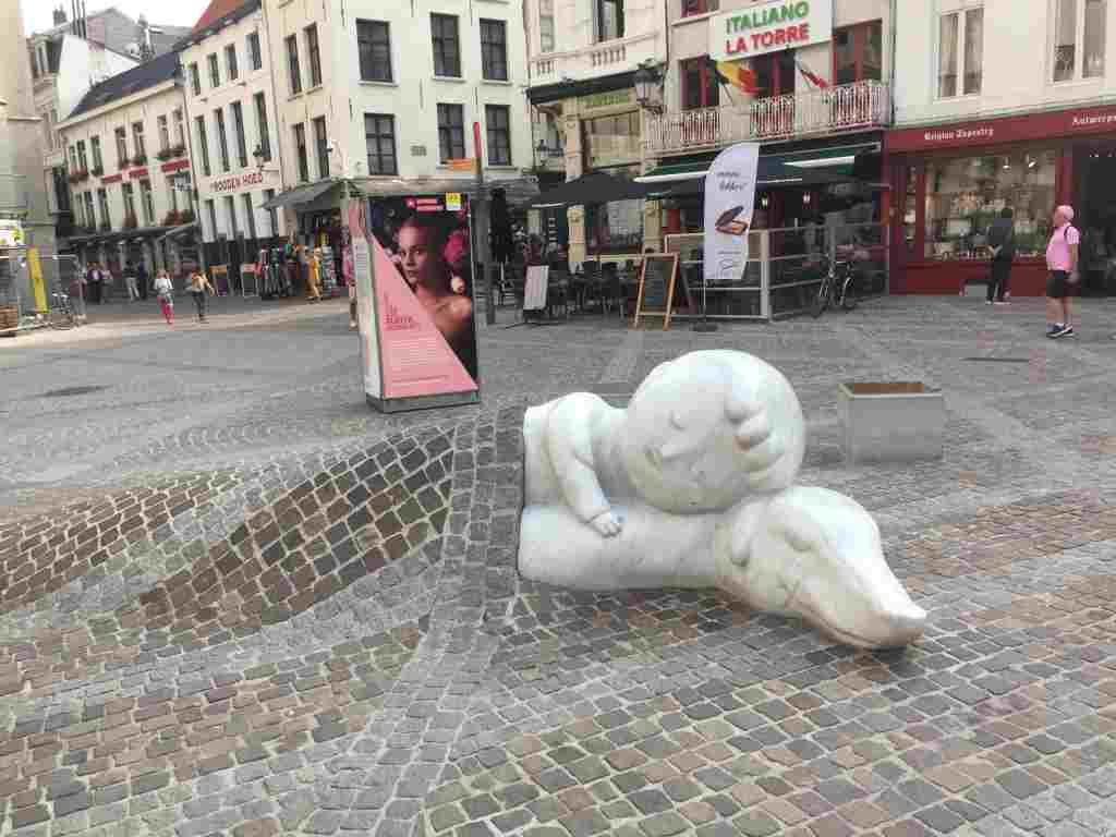 Statue in Antwerp